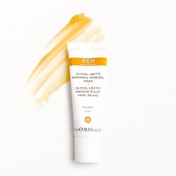 3/$20💗 Ren Clean Skincare Glycol Lactic Radiance Renewal Mask - Picture 1 of 7